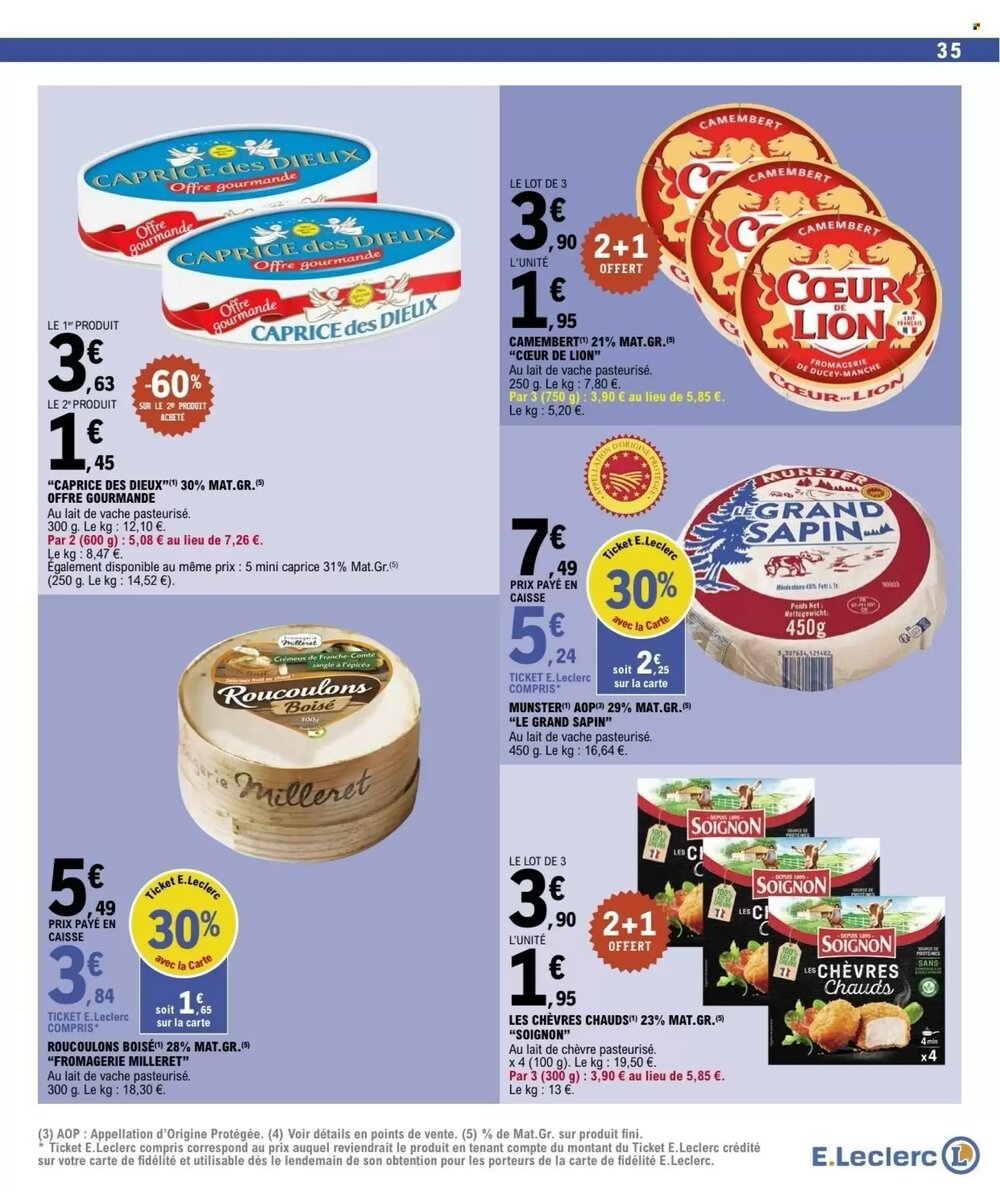 Prospectus promotionnel E.Leclerc valable à partir du 03/02/2026 - Page 35.