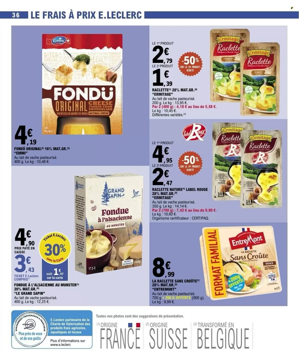 Prospectus promotionnel E.Leclerc valable à partir du 03/02/2026 - Page 36.