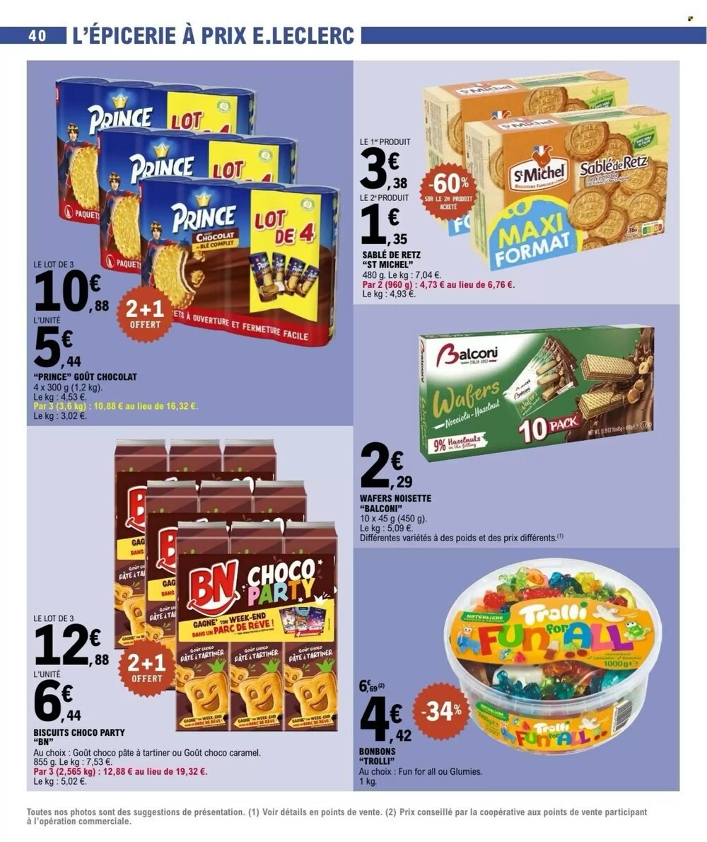 Prospectus promotionnel E.Leclerc valable à partir du 03/02/2026 - Page 40.