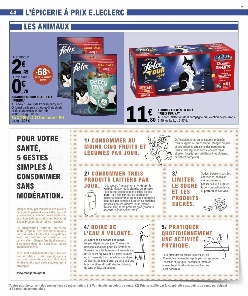 Prospectus promotionnel E.Leclerc valable à partir du 03/02/2026 - Page 44.