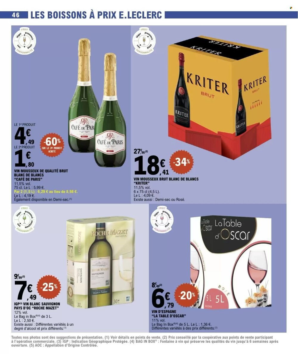 Prospectus promotionnel E.Leclerc valable à partir du 03/02/2026 - Page 46.
