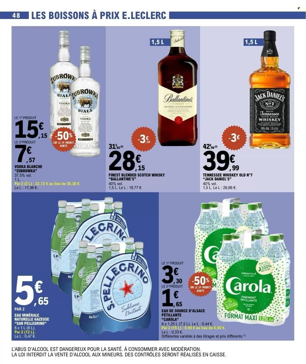 Prospectus promotionnel E.Leclerc valable à partir du 03/02/2026 - Page 48.