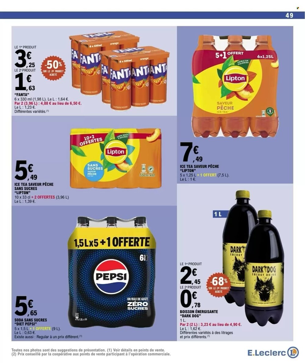 Prospectus promotionnel E.Leclerc valable à partir du 03/02/2026 - Page 49.