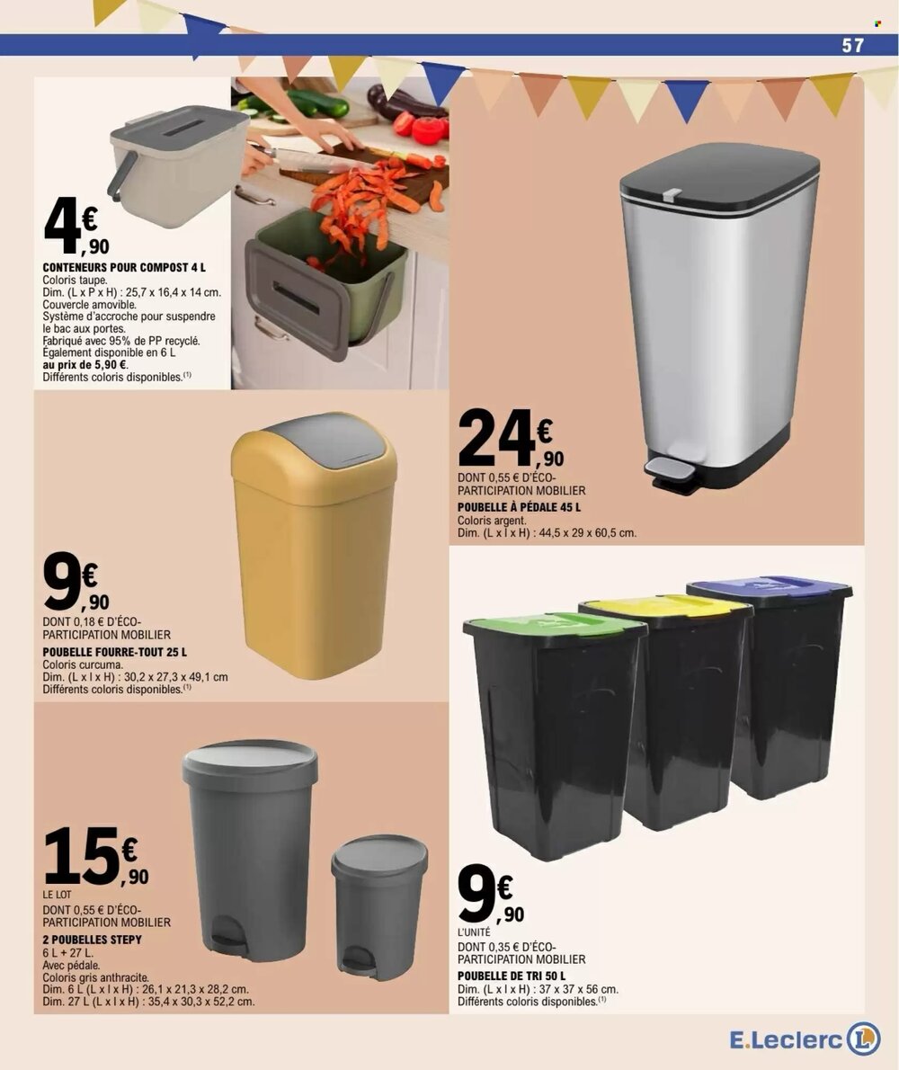 Prospectus promotionnel E.Leclerc valable à partir du 03/02/2026 - Page 57.