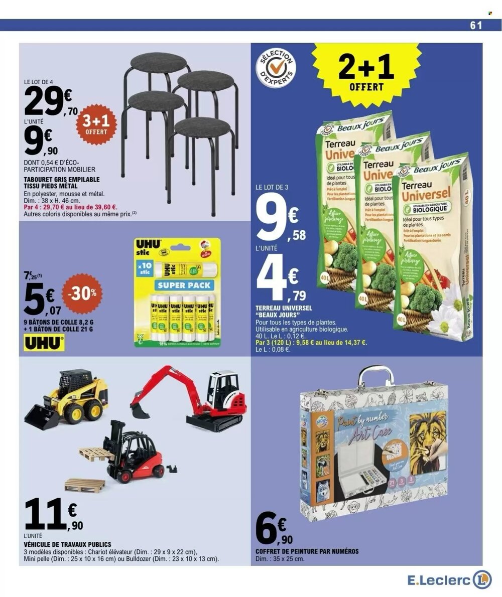 Prospectus promotionnel E.Leclerc valable à partir du 03/02/2026 - Page 61.