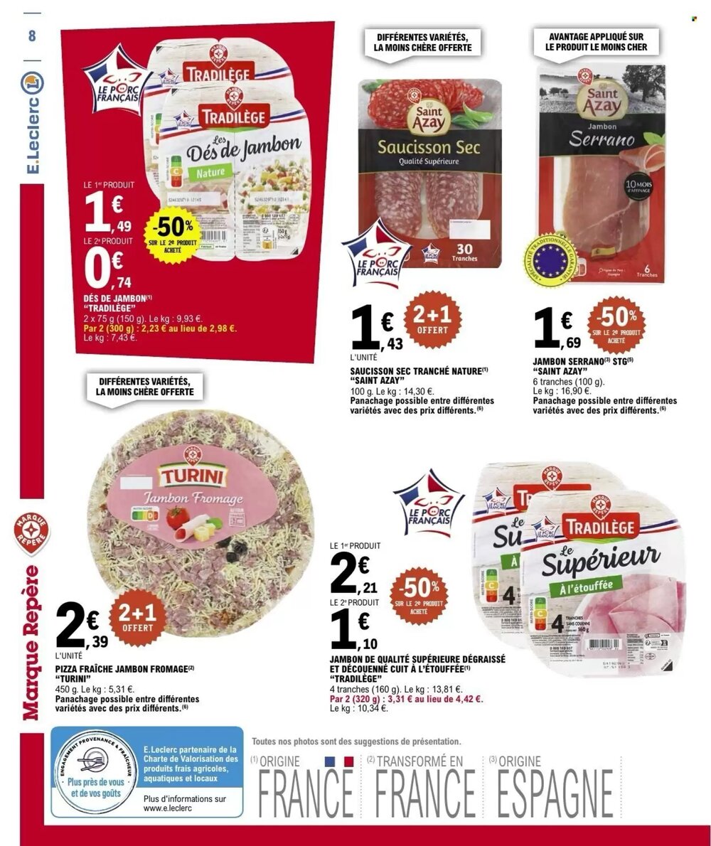 Prospectus promotionnel E.Leclerc valable à partir du 03/02/2026 - Page 8.