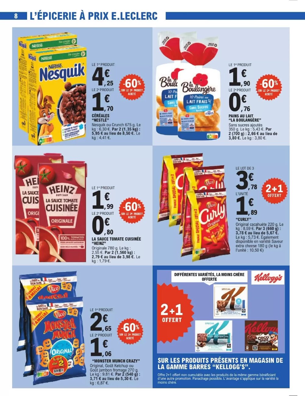 Prospectus promotionnel E.Leclerc valable à partir du 03/02/2026 - Page 8.