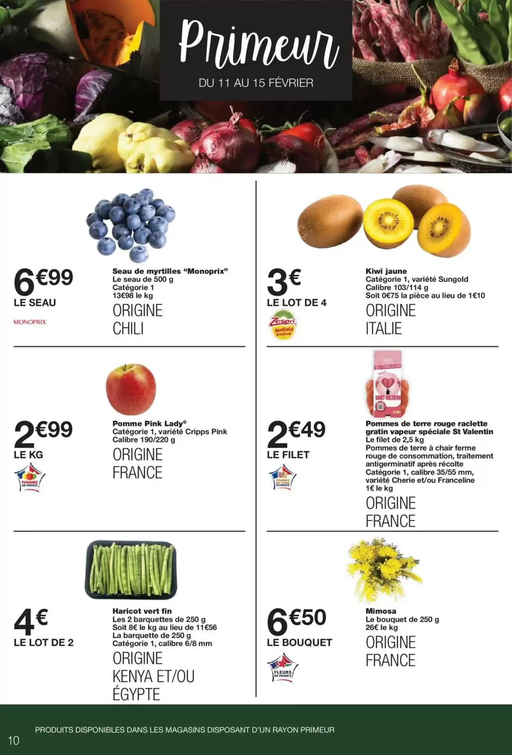 Prospectus promotionnel Monoprix valable à partir du 03/02/2026 - Page 10.