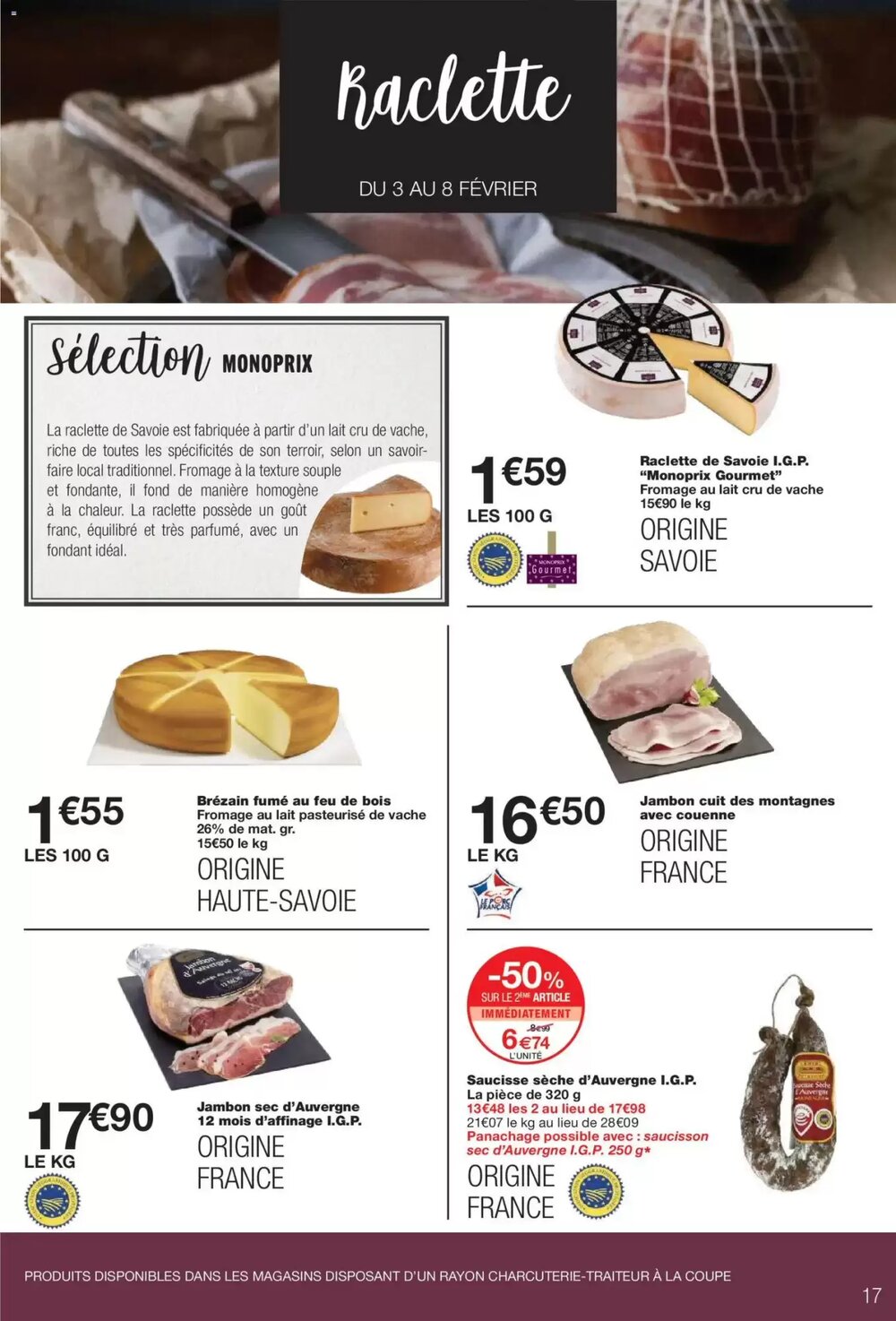 Prospectus promotionnel Monoprix valable à partir du 03/02/2026 - Page 17.
