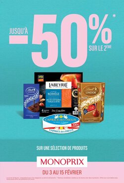 Prospectus promotionnel Monoprix valable à partir du 03/02/2026