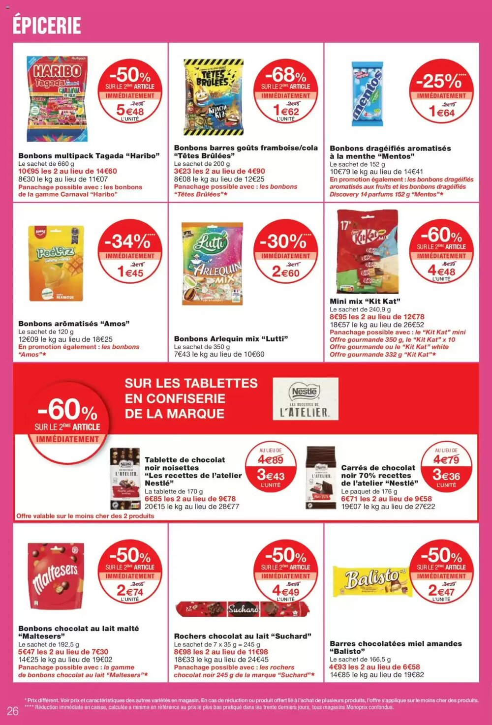 Prospectus promotionnel Monoprix valable à partir du 03/02/2026 - Page 26.