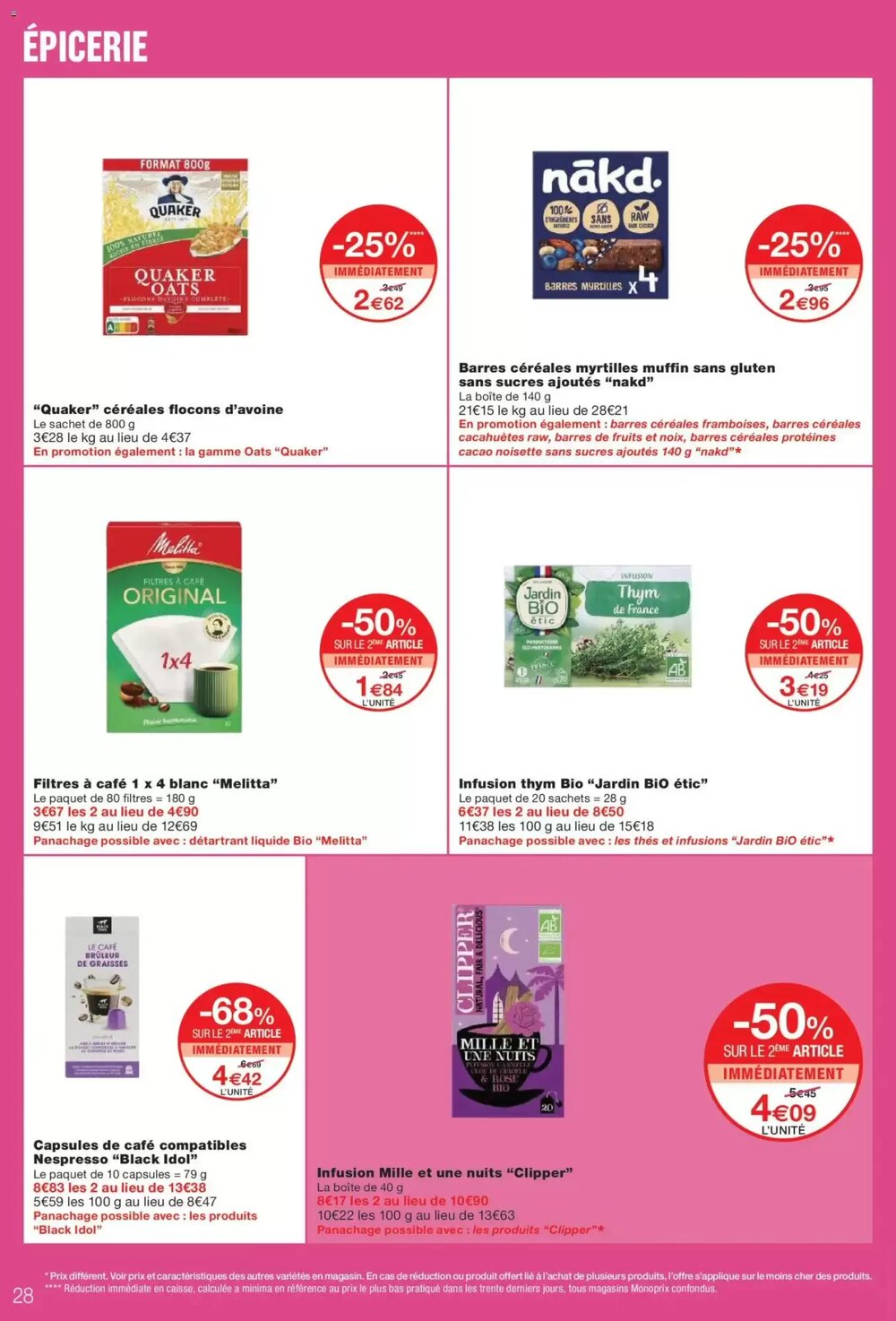 Prospectus promotionnel Monoprix valable à partir du 03/02/2026 - Page 28.