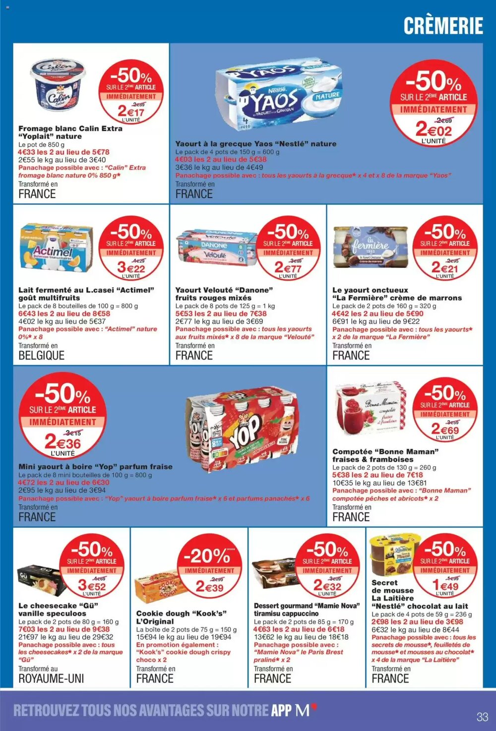 Prospectus promotionnel Monoprix valable à partir du 03/02/2026 - Page 33.