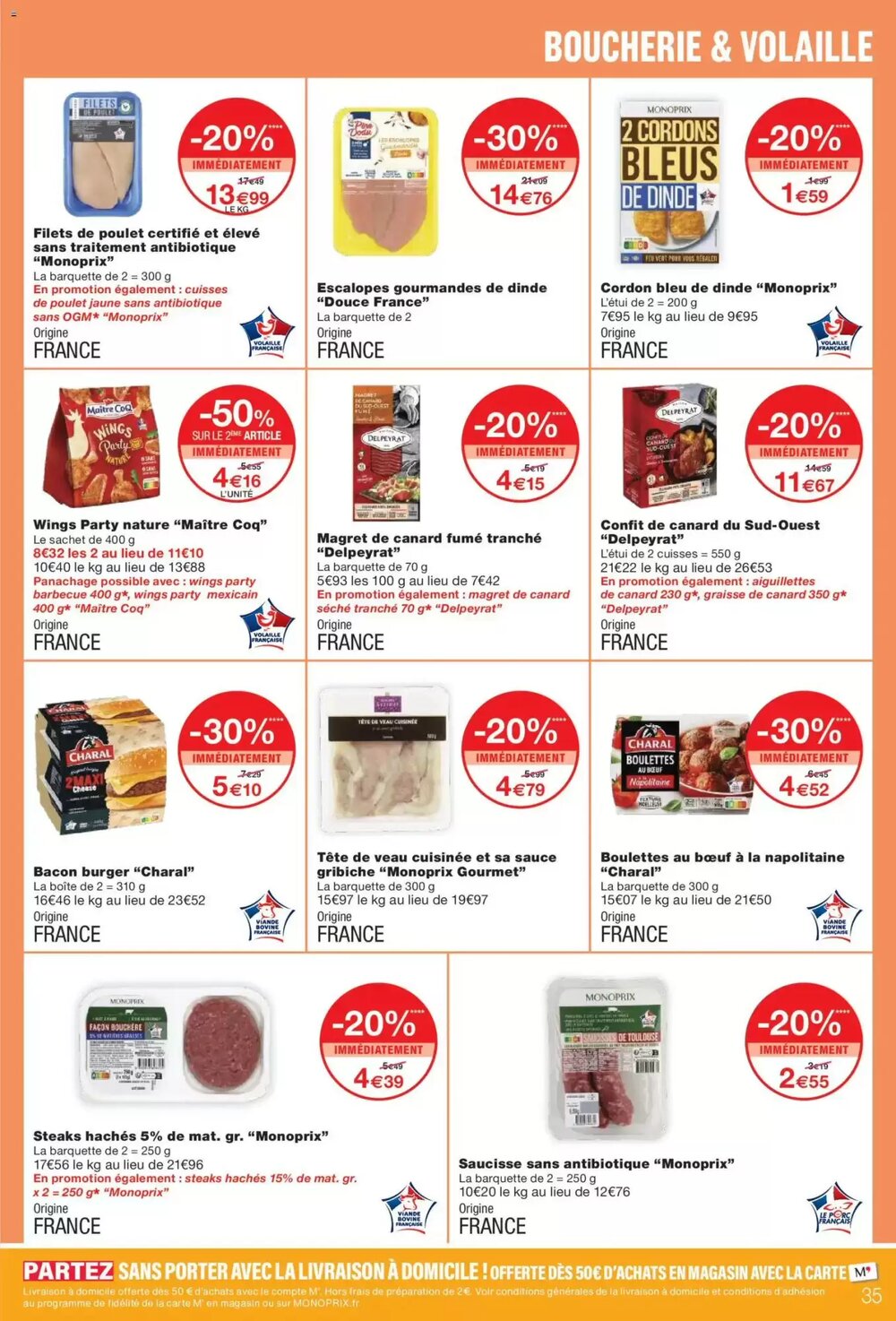 Prospectus promotionnel Monoprix valable à partir du 03/02/2026 - Page 35.