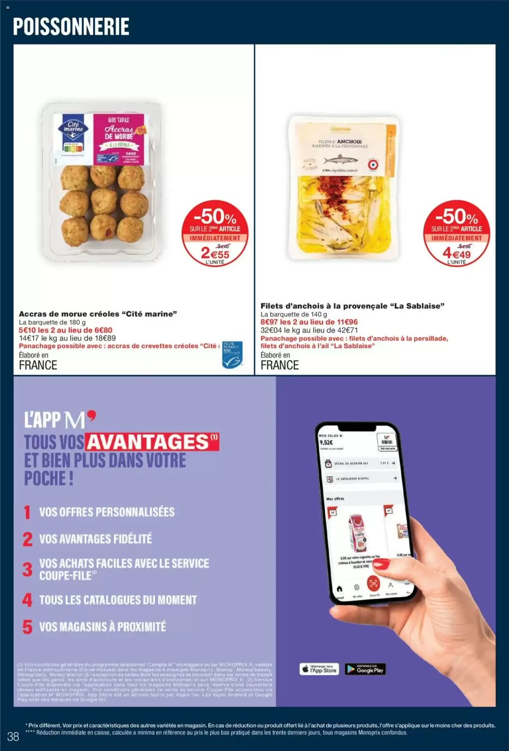 Prospectus promotionnel Monoprix valable à partir du 03/02/2026 - Page 38.