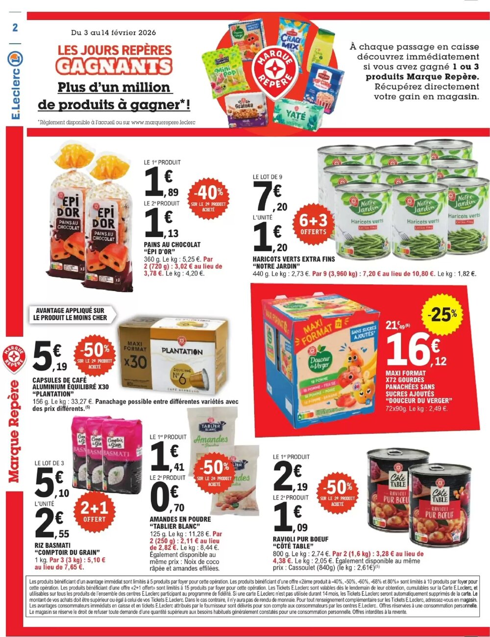 Prospectus promotionnel E.Leclerc Express valable à partir du 03/02/2026 - Page 2.