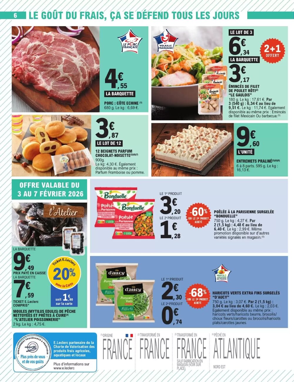 Prospectus promotionnel E.Leclerc Express valable à partir du 03/02/2026 - Page 6.