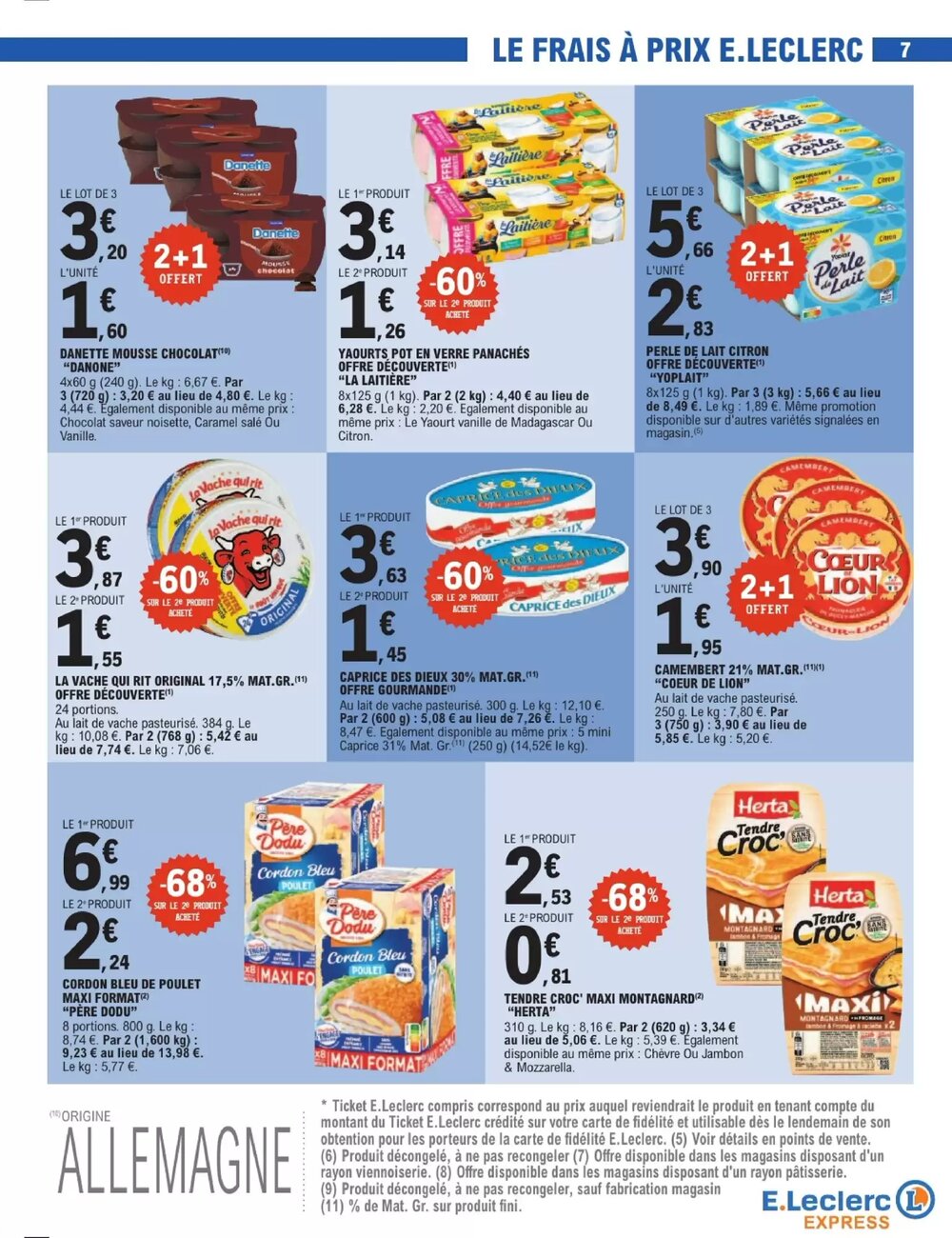 Prospectus promotionnel E.Leclerc Express valable à partir du 03/02/2026 - Page 7.