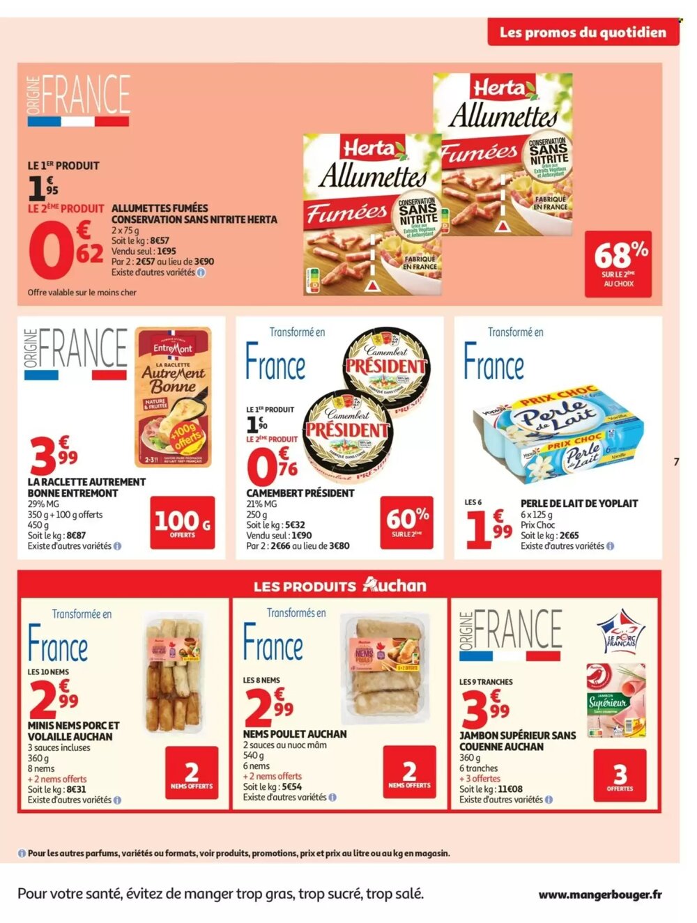 Prospectus promotionnel Auchan valable à partir du 03/02/2026 - Page 7.