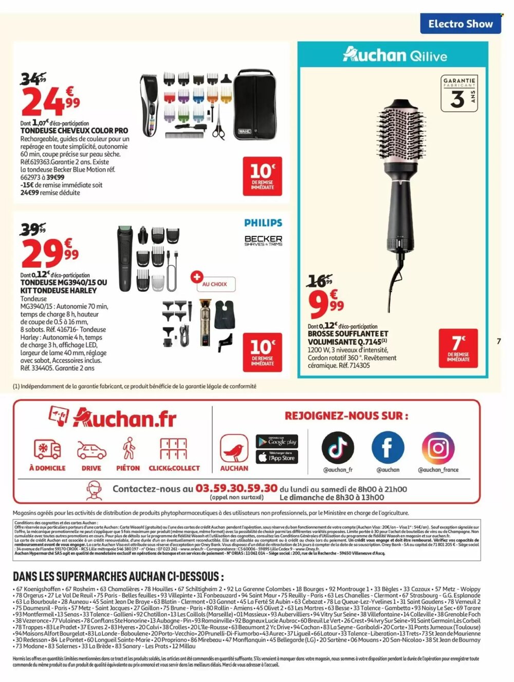 Prospectus promotionnel Auchan valable à partir du 03/02/2026 - Page 7.
