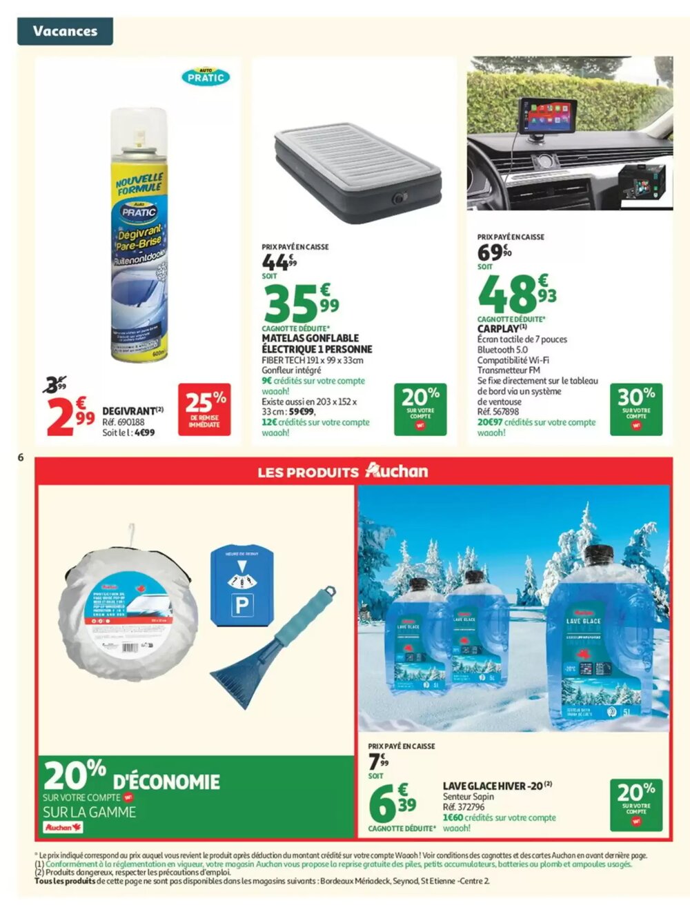 Prospectus promotionnel Auchan valable à partir du 03/02/2026 - Page 6.