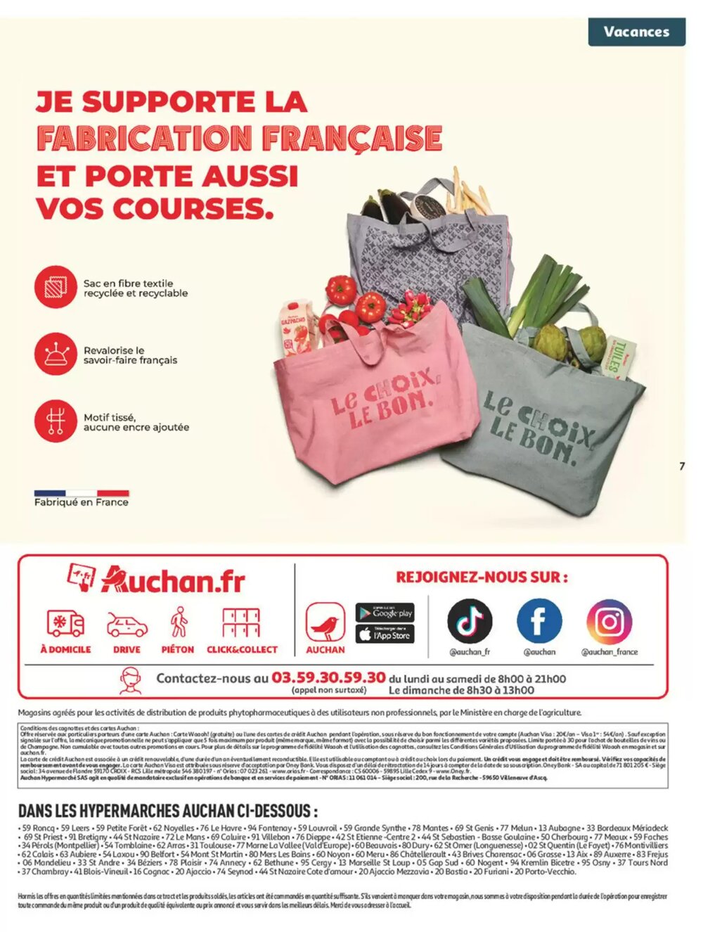 Prospectus promotionnel Auchan valable à partir du 03/02/2026 - Page 7.