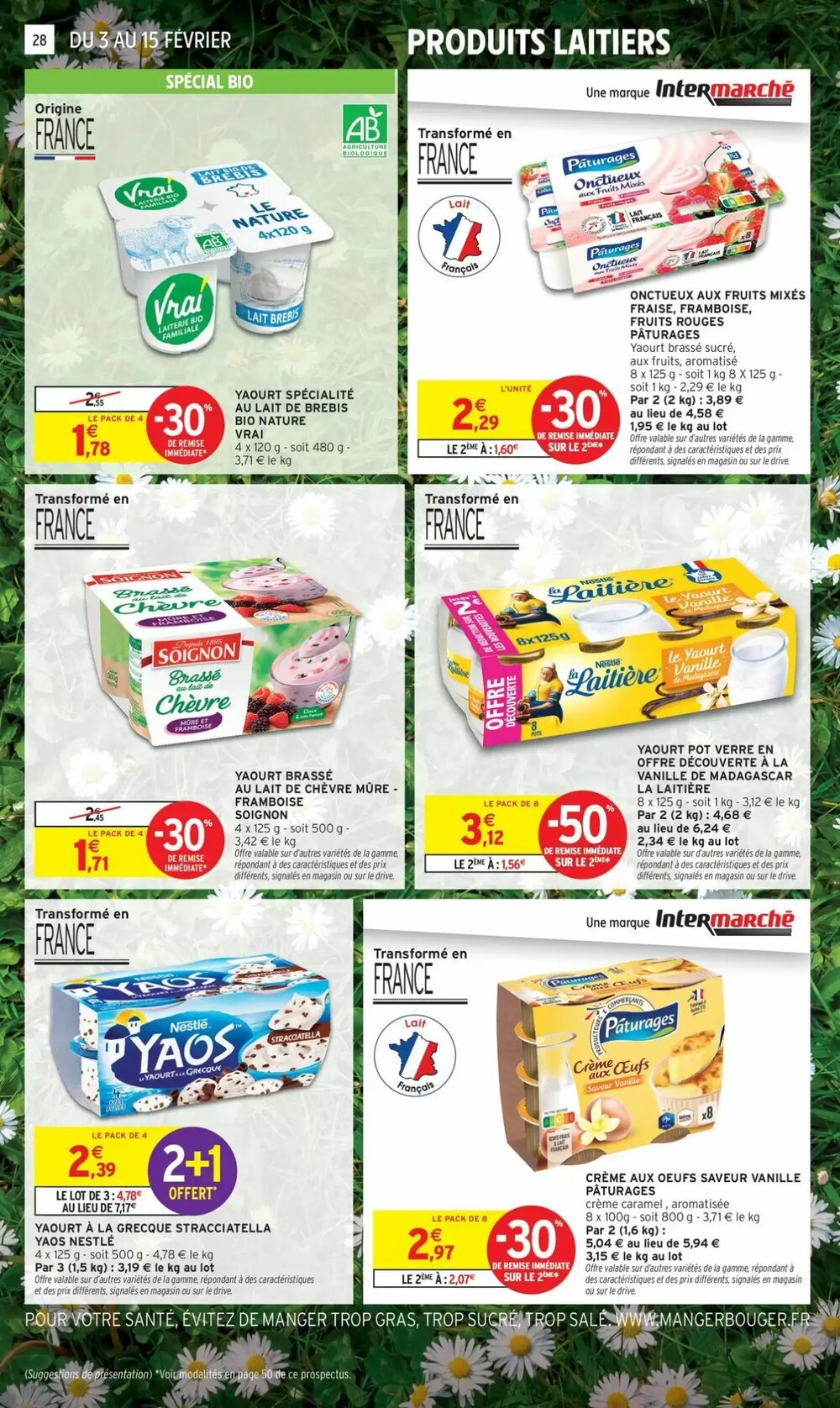 Prospectus promotionnel Intermarché valable à partir du 03/02/2026 - Page 28.