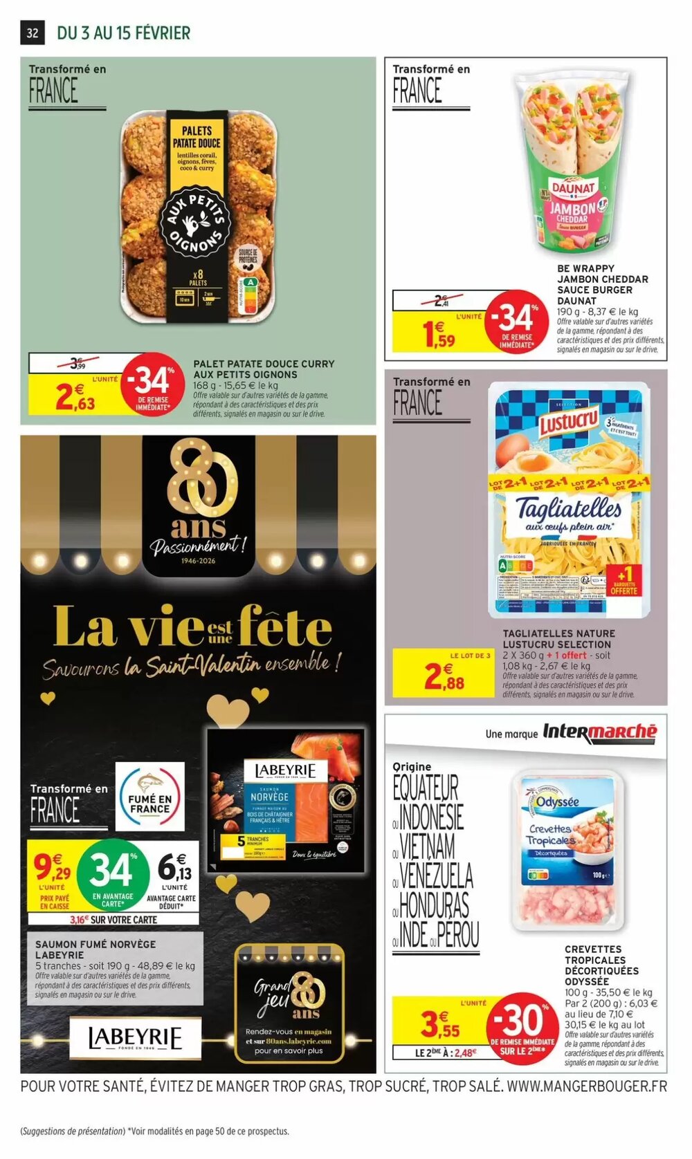 Prospectus promotionnel Intermarché valable à partir du 03/02/2026 - Page 32.