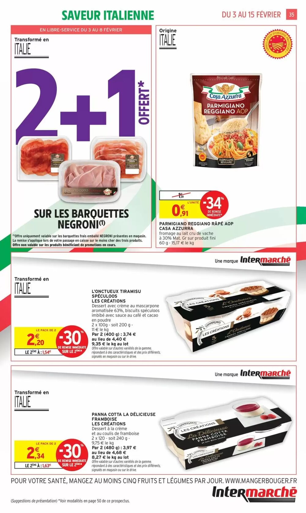Prospectus promotionnel Intermarché valable à partir du 03/02/2026 - Page 35.