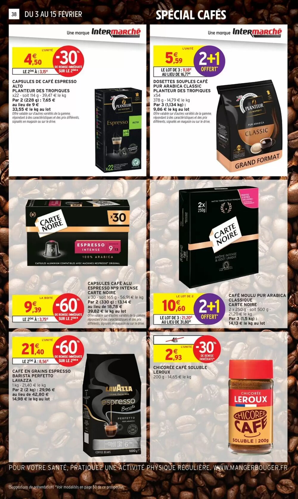 Prospectus promotionnel Intermarché valable à partir du 03/02/2026 - Page 38.