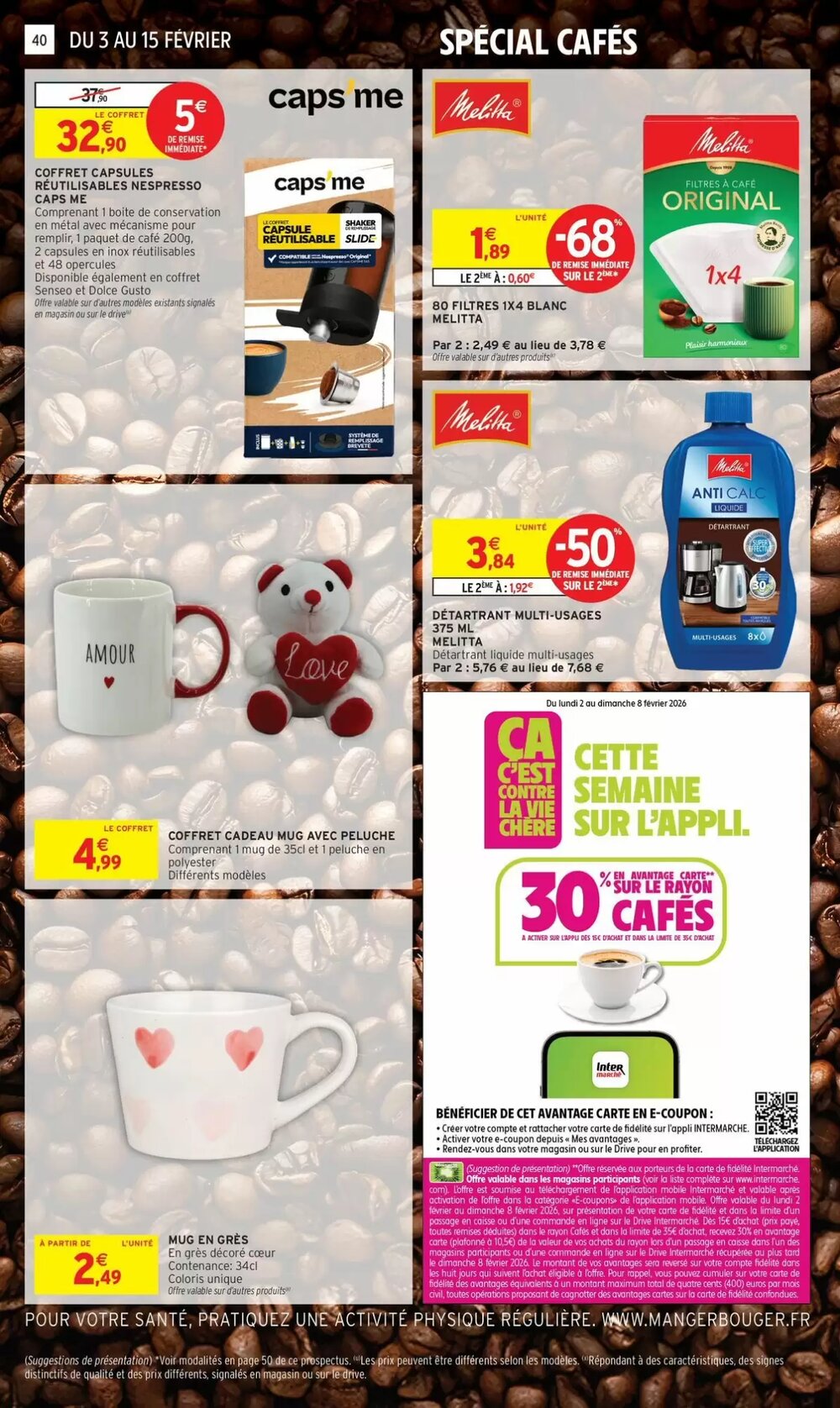 Prospectus promotionnel Intermarché valable à partir du 03/02/2026 - Page 40.