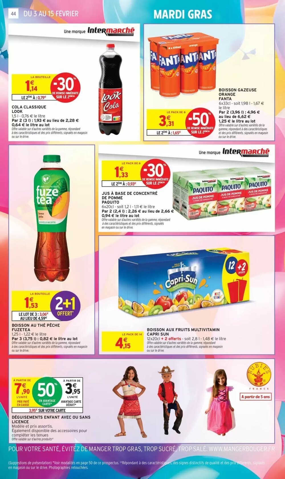 Prospectus promotionnel Intermarché valable à partir du 03/02/2026 - Page 44.