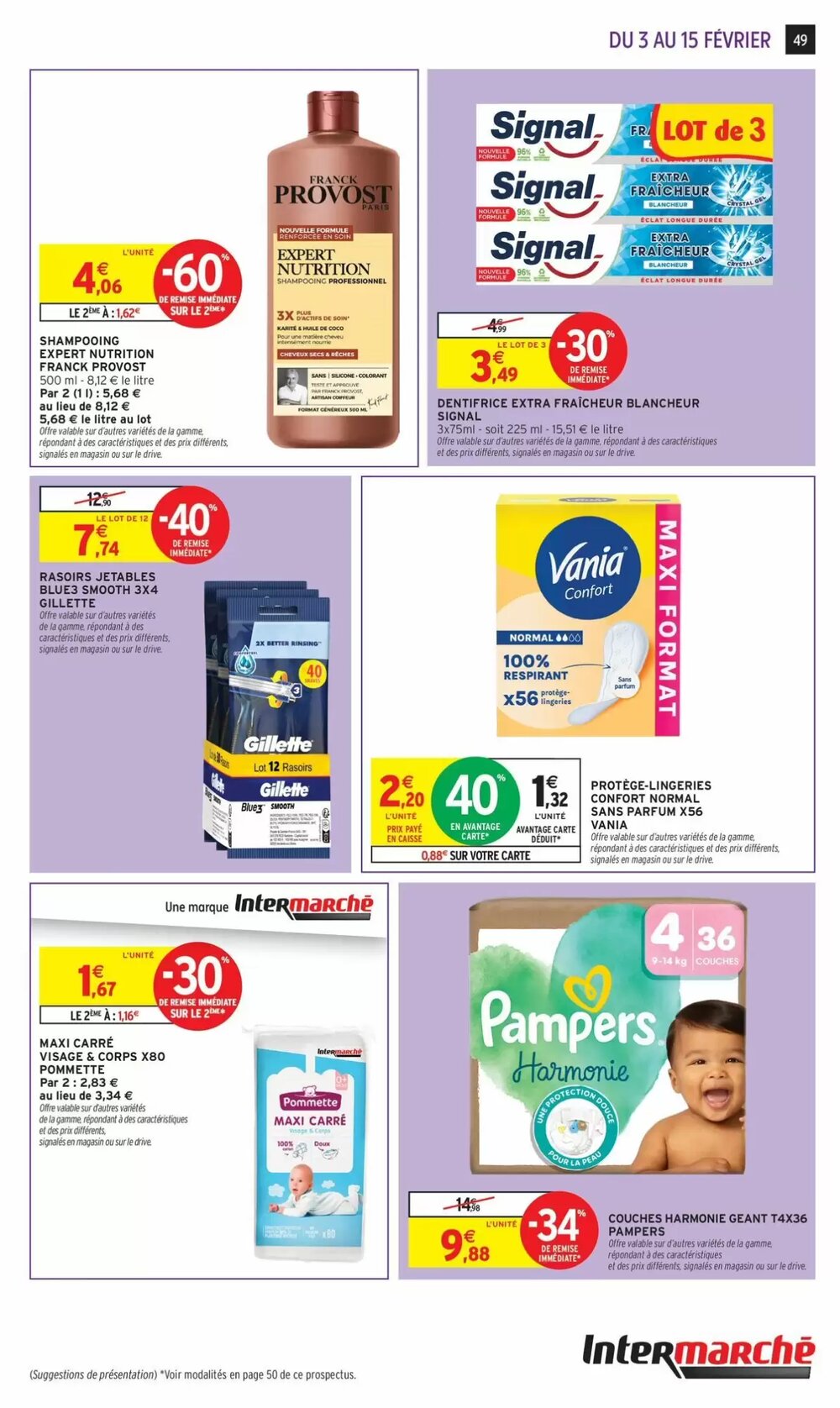 Prospectus promotionnel Intermarché valable à partir du 03/02/2026 - Page 49.