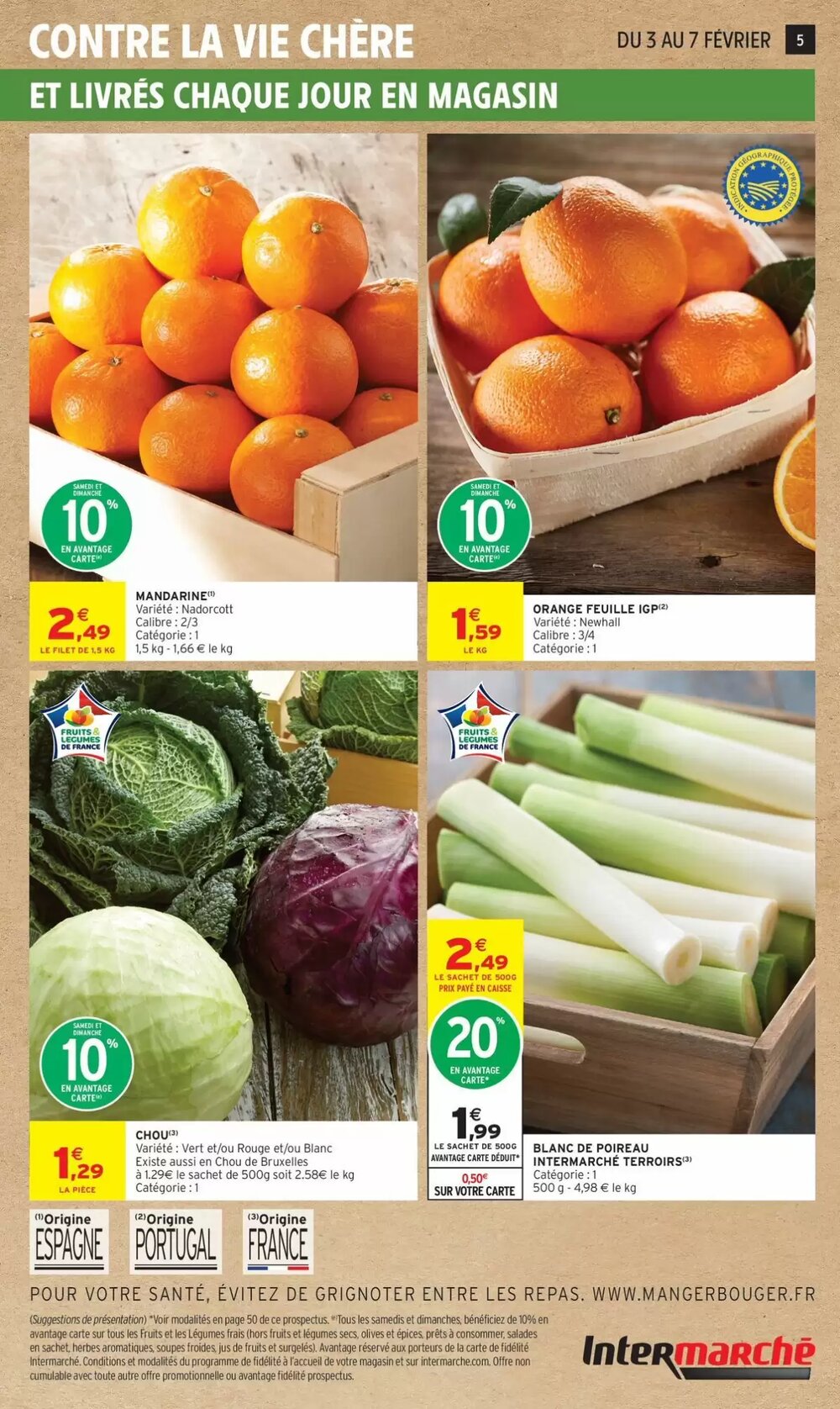Prospectus promotionnel Intermarché valable à partir du 03/02/2026 - Page 5.