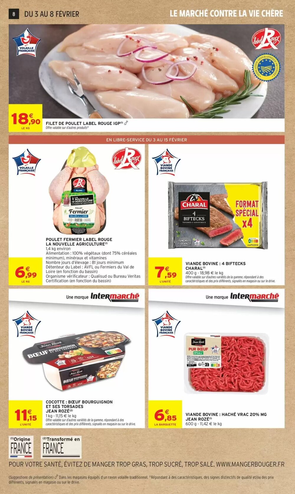 Prospectus promotionnel Intermarché valable à partir du 03/02/2026 - Page 8.