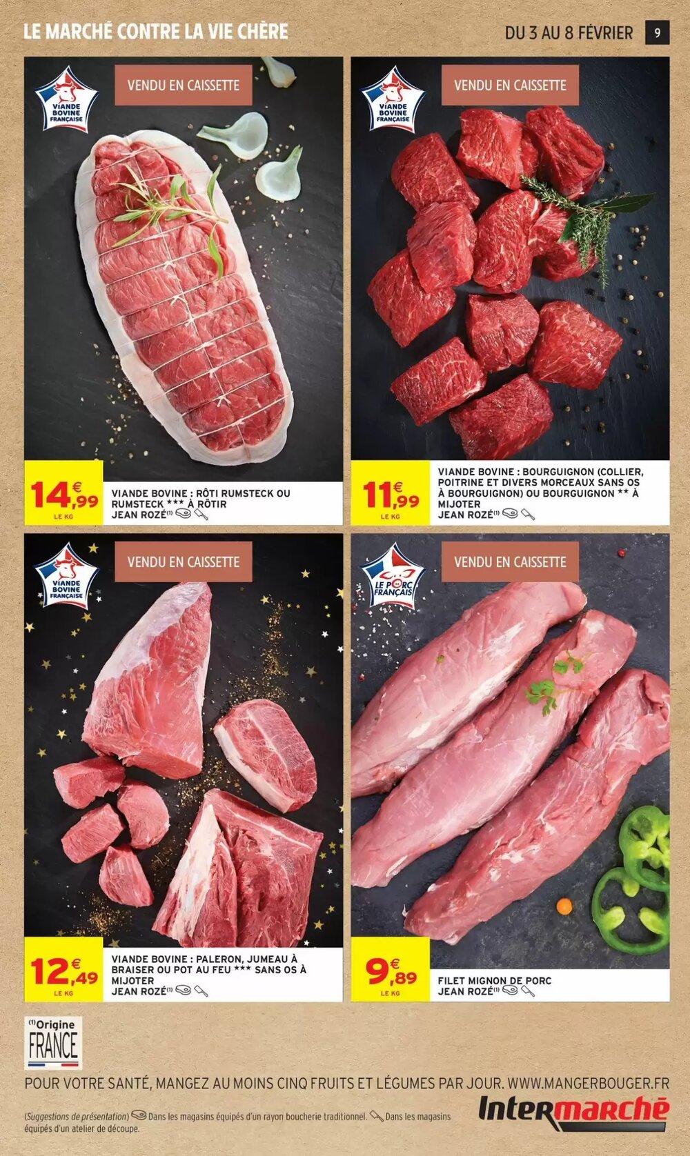 Prospectus promotionnel Intermarché valable à partir du 03/02/2026 - Page 9.