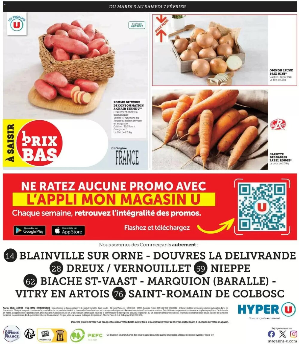 Prospectus promotionnel Hyper U valable à partir du 03/02/2026 - Page 4.