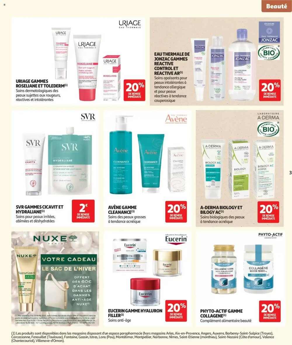 Prospectus promotionnel Auchan valable à partir du 03/02/2026 - Page 3.
