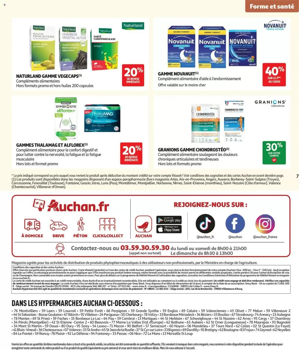 Prospectus promotionnel Auchan valable à partir du 03/02/2026 - Page 7.