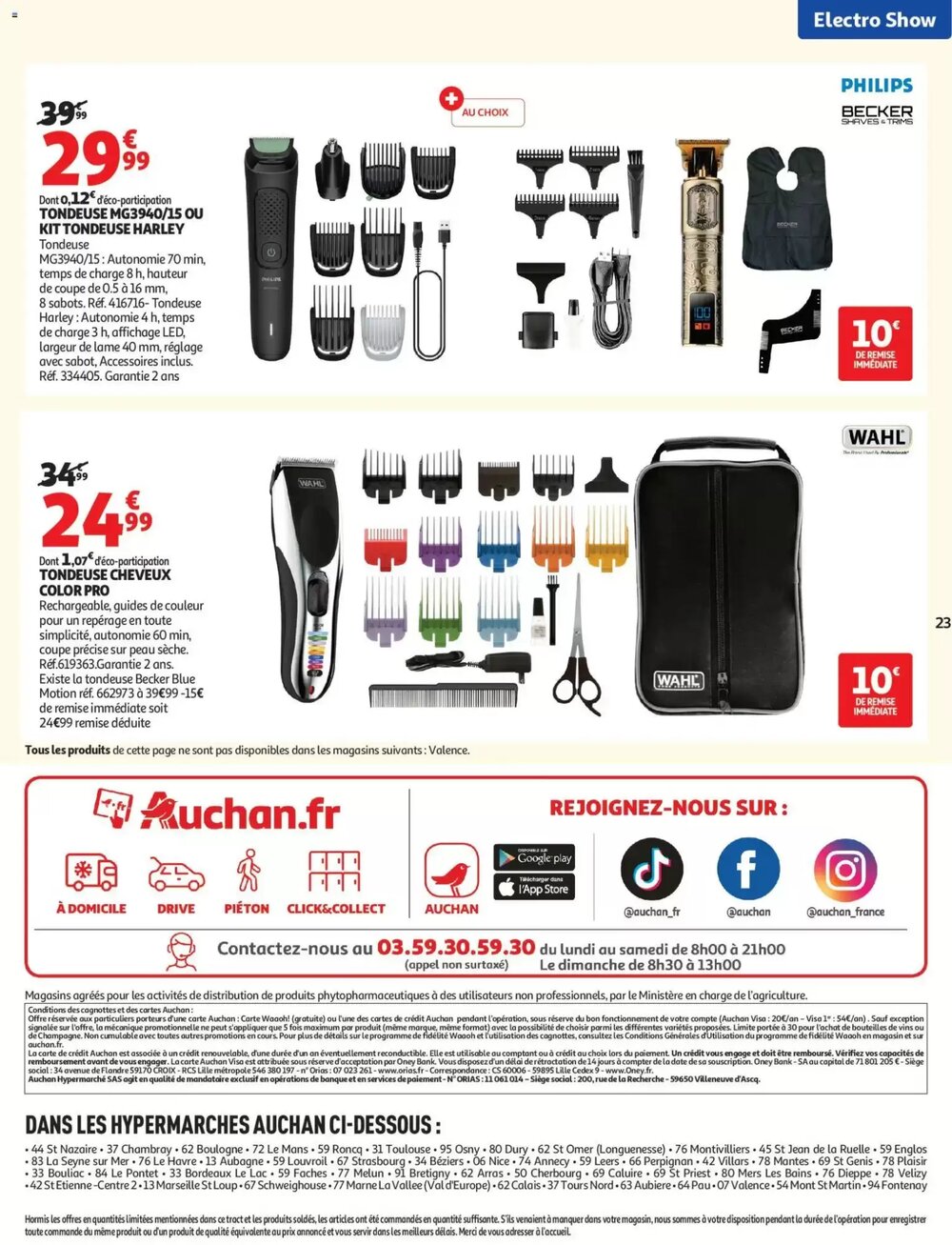 Prospectus promotionnel Auchan valable à partir du 03/02/2026 - Page 23.