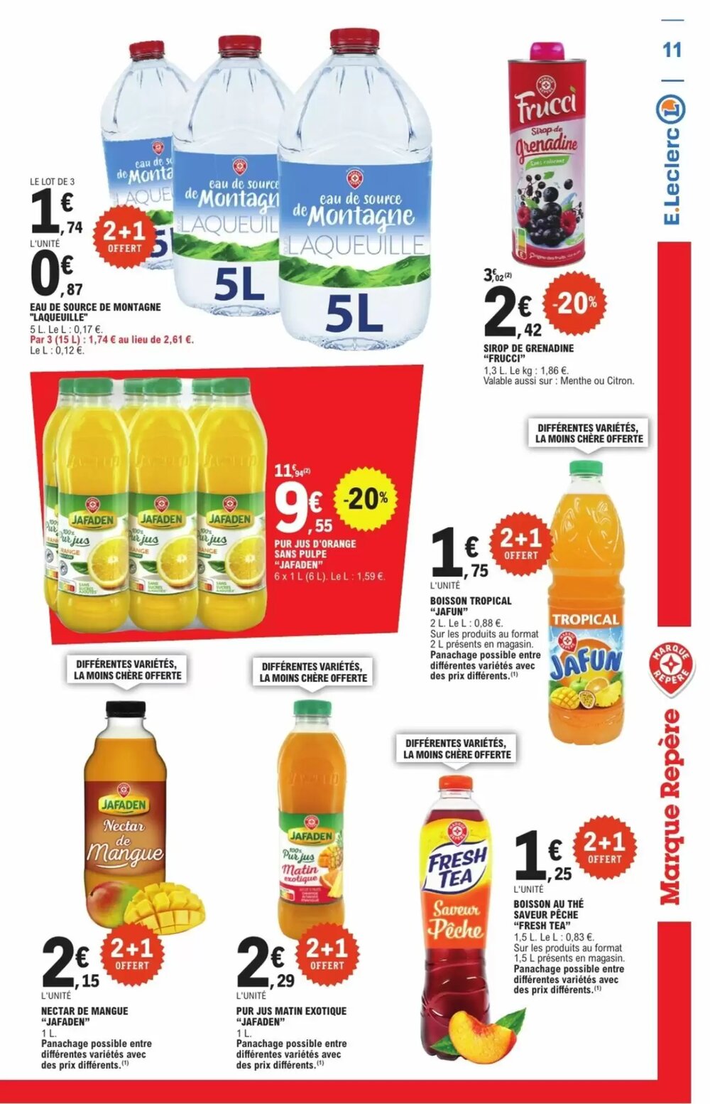 Prospectus promotionnel E.Leclerc valable à partir du 03/02/2026 - Page 11.