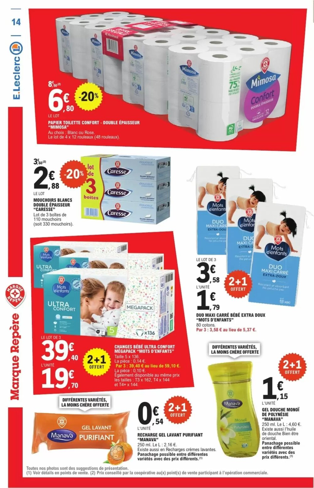 Prospectus promotionnel E.Leclerc valable à partir du 03/02/2026 - Page 14.