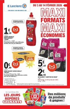 Prospectus promotionnel E.Leclerc valable à partir du 03/02/2026