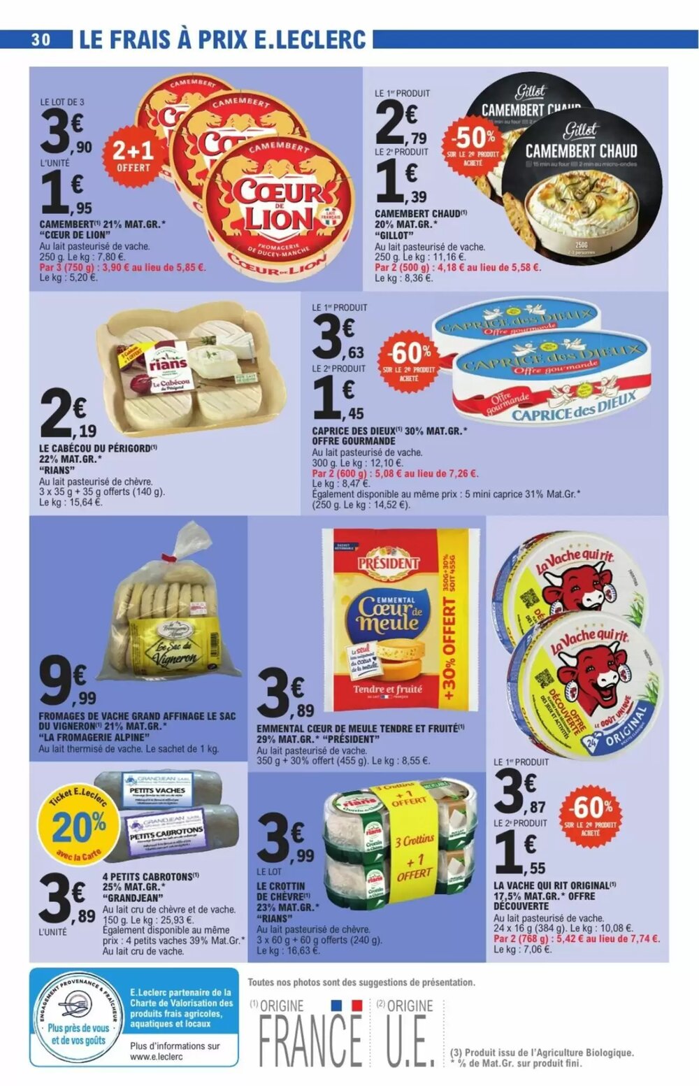 Prospectus promotionnel E.Leclerc valable à partir du 03/02/2026 - Page 30.