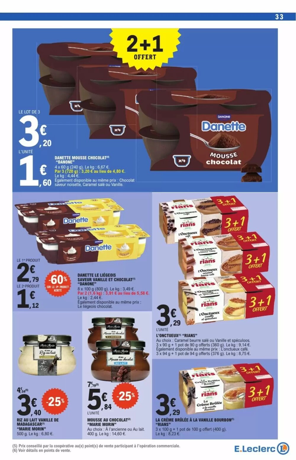 Prospectus promotionnel E.Leclerc valable à partir du 03/02/2026 - Page 33.