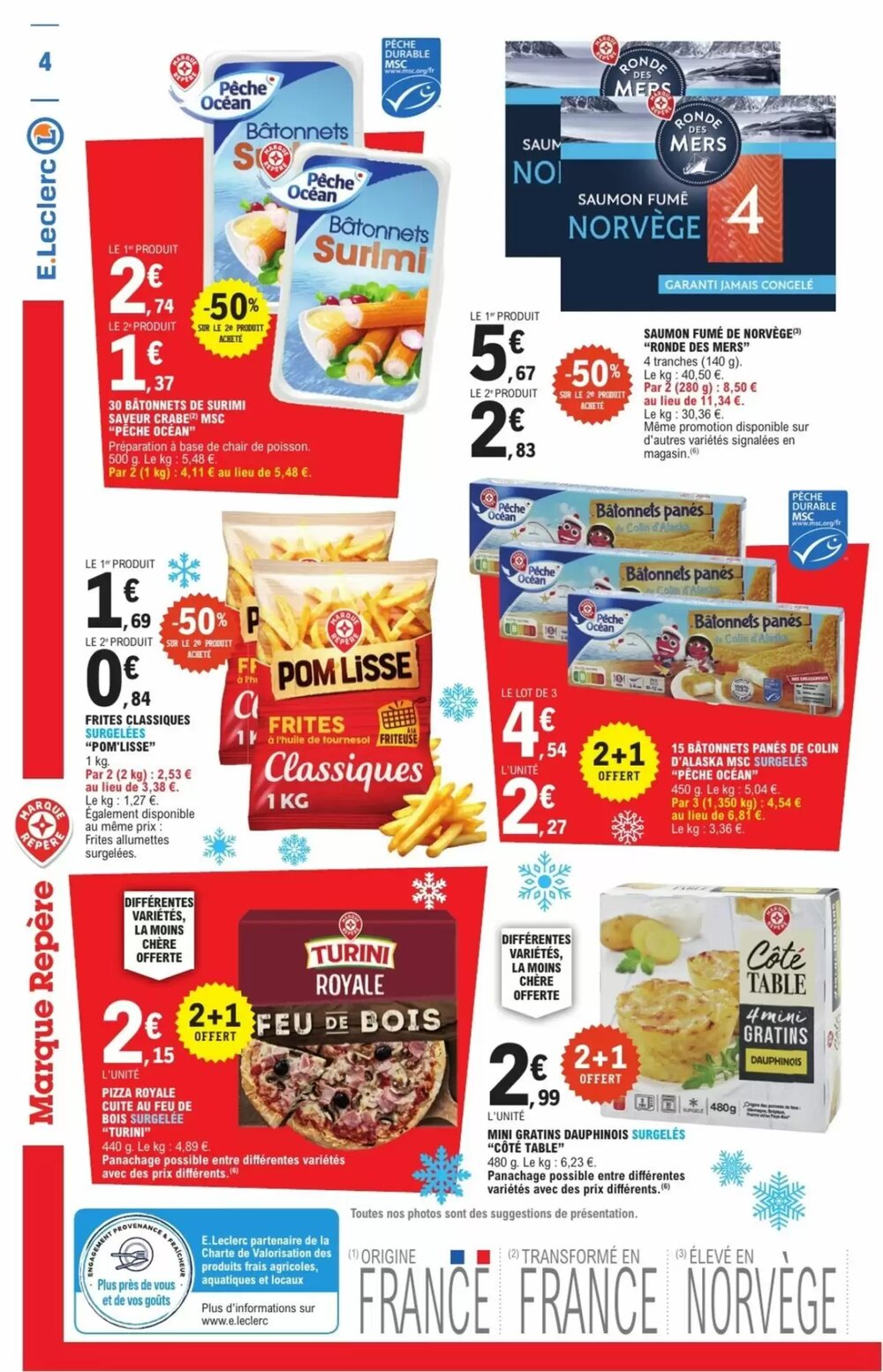 Prospectus promotionnel E.Leclerc valable à partir du 03/02/2026 - Page 4.