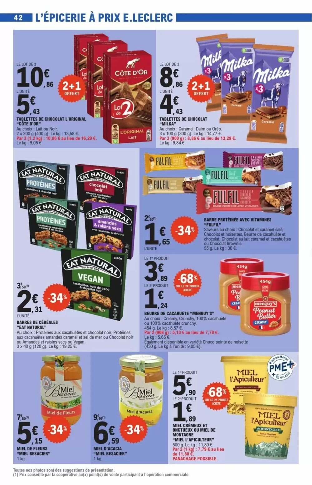 Prospectus promotionnel E.Leclerc valable à partir du 03/02/2026 - Page 42.