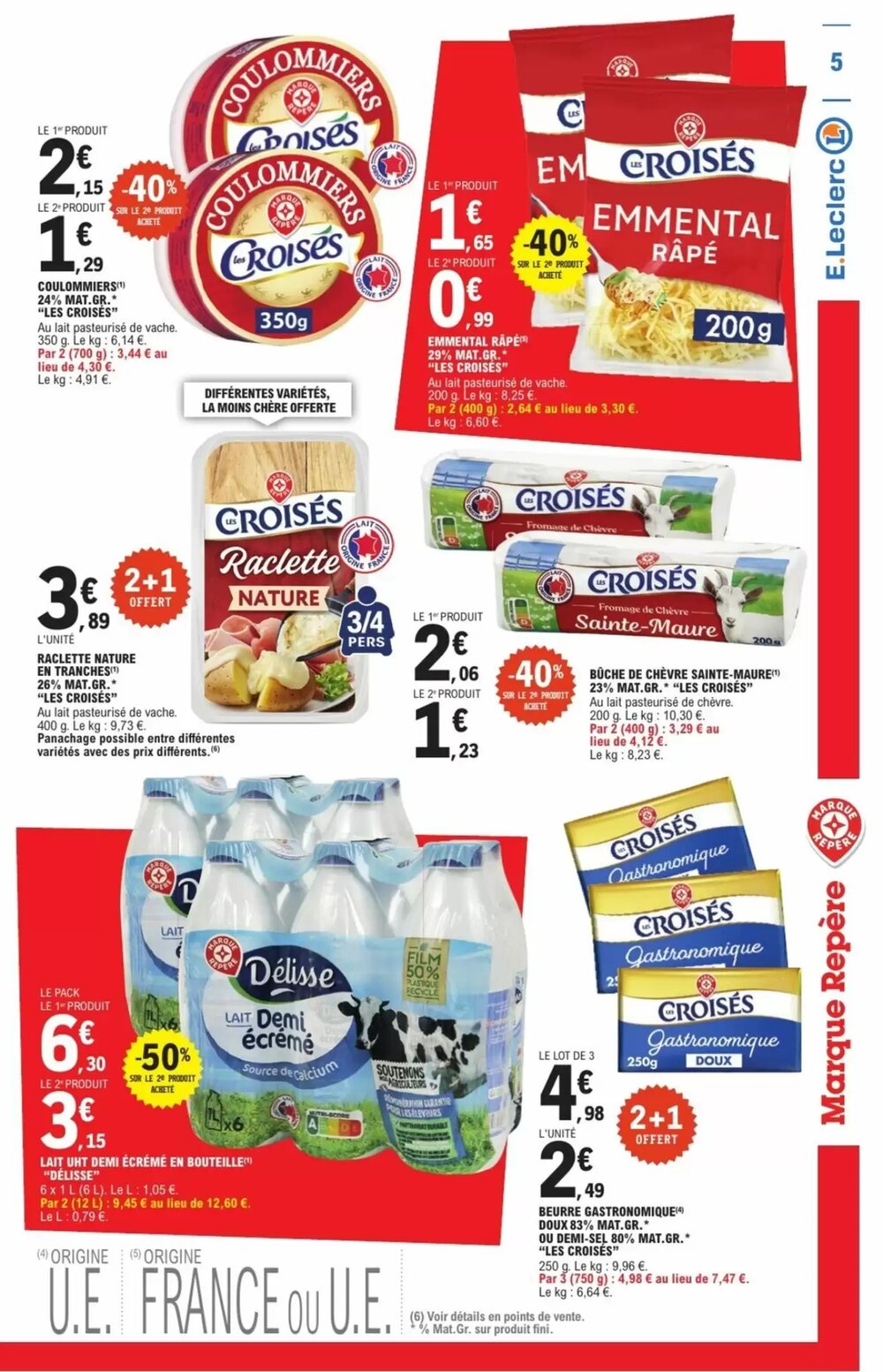 Prospectus promotionnel E.Leclerc valable à partir du 03/02/2026 - Page 5.