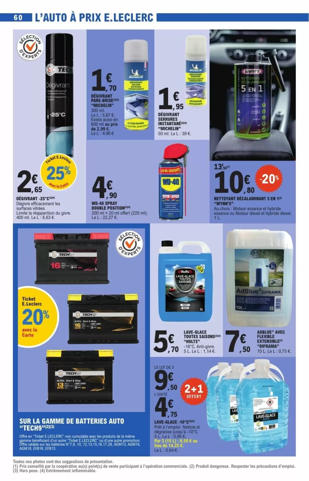 Prospectus promotionnel E.Leclerc valable à partir du 03/02/2026 - Page 60.