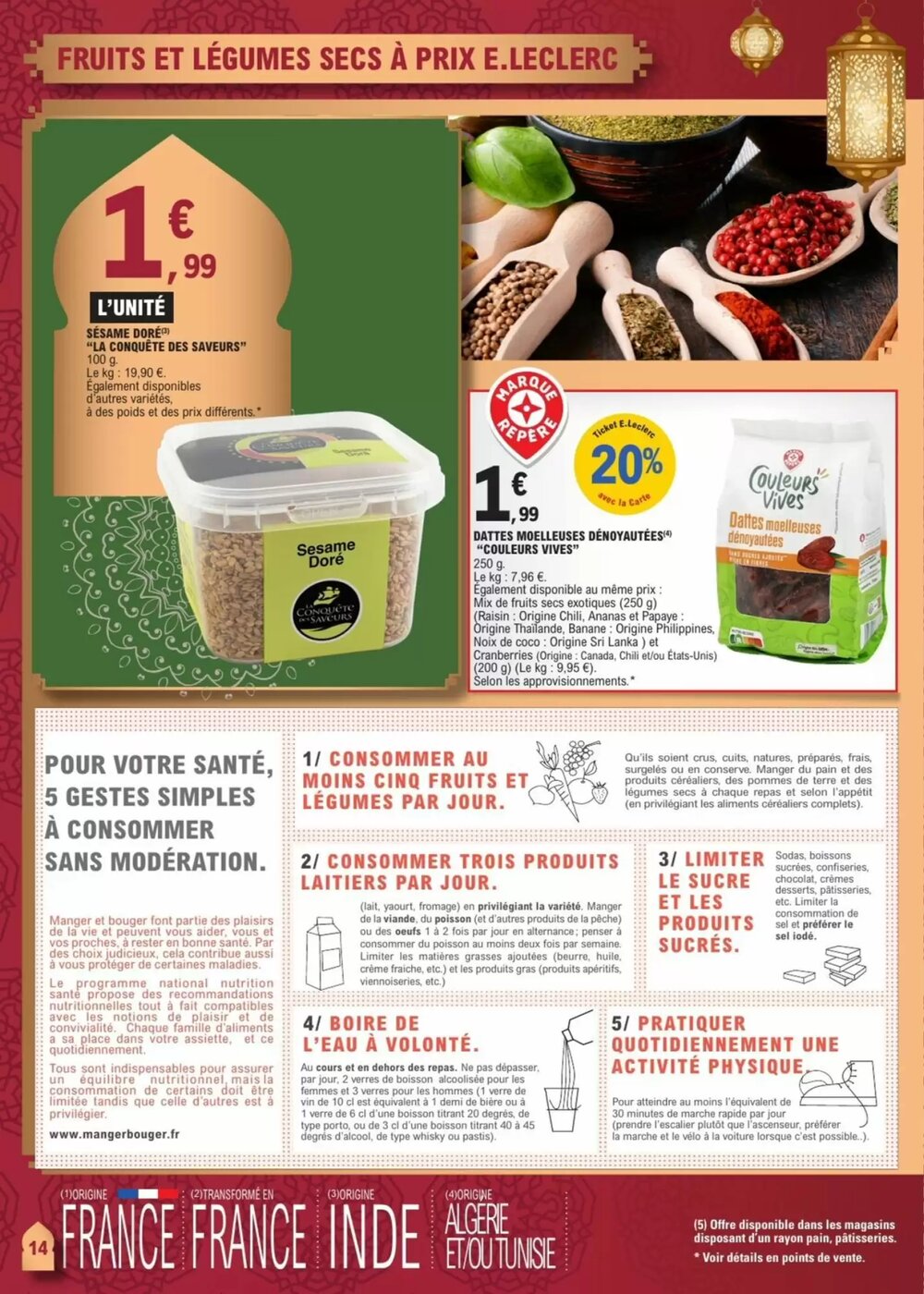 Prospectus promotionnel E.Leclerc valable à partir du 03/02/2026 - Page 14.